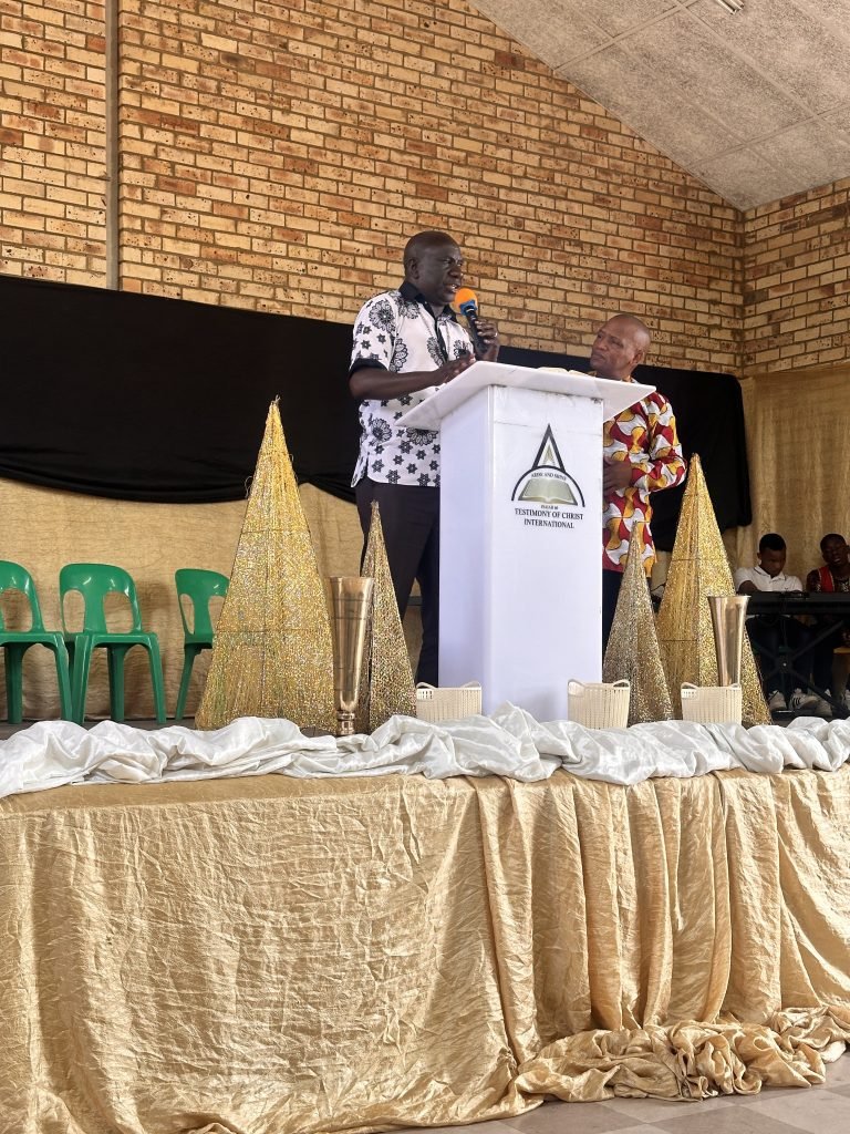 Testimony of Christ International — a moment from church life