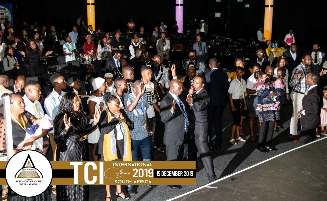 Testimony of Christ International gathering in worship