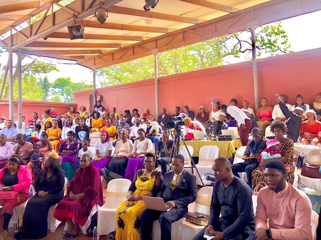 A full congregation at a TCI Malawi gathering