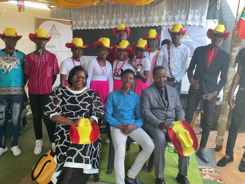 TCI Namibia members together at a celebration