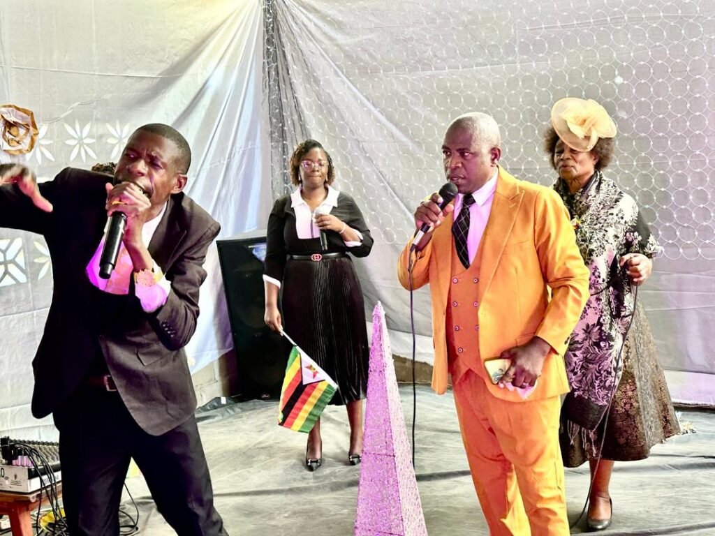 Ministers preaching together at TCI Zimbabwe